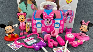 7 Satisfying with Unboxing Disney Minnie Mouse Toys,Doctor Play Set Collection Review ASMR