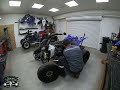 СНЯТИЕ МОТОРА YFZ450R