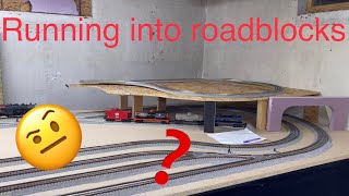 Continuing On The Upper Loop / Running Into Roadblocks - O Scale Layout Build Series Update 6