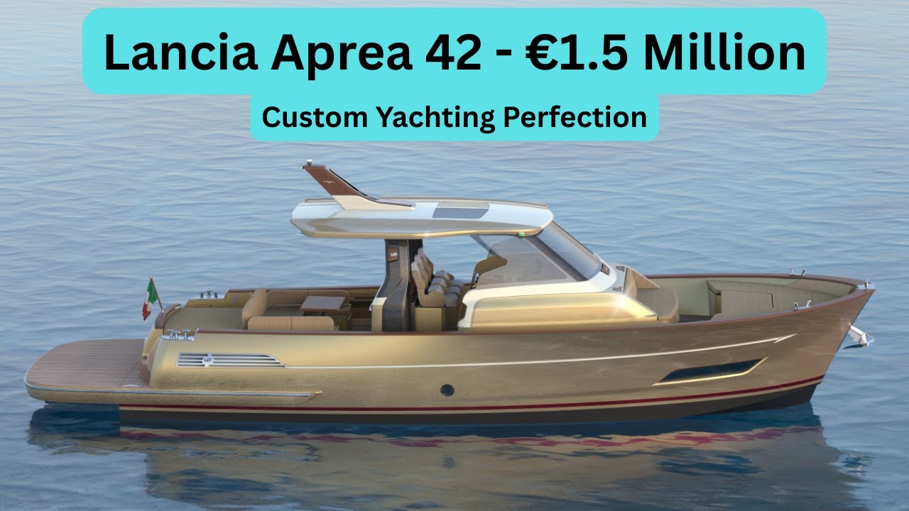 Lancia Aprea 42 — 1,5 миллиона евро: полный обзор этой яхты, построенной по индивидуальному заказу