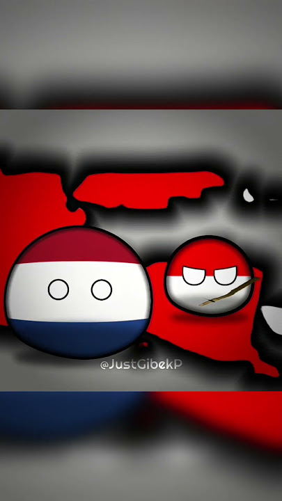 Indonesian National Revolution 45s | #countryballs #edit #indonesia