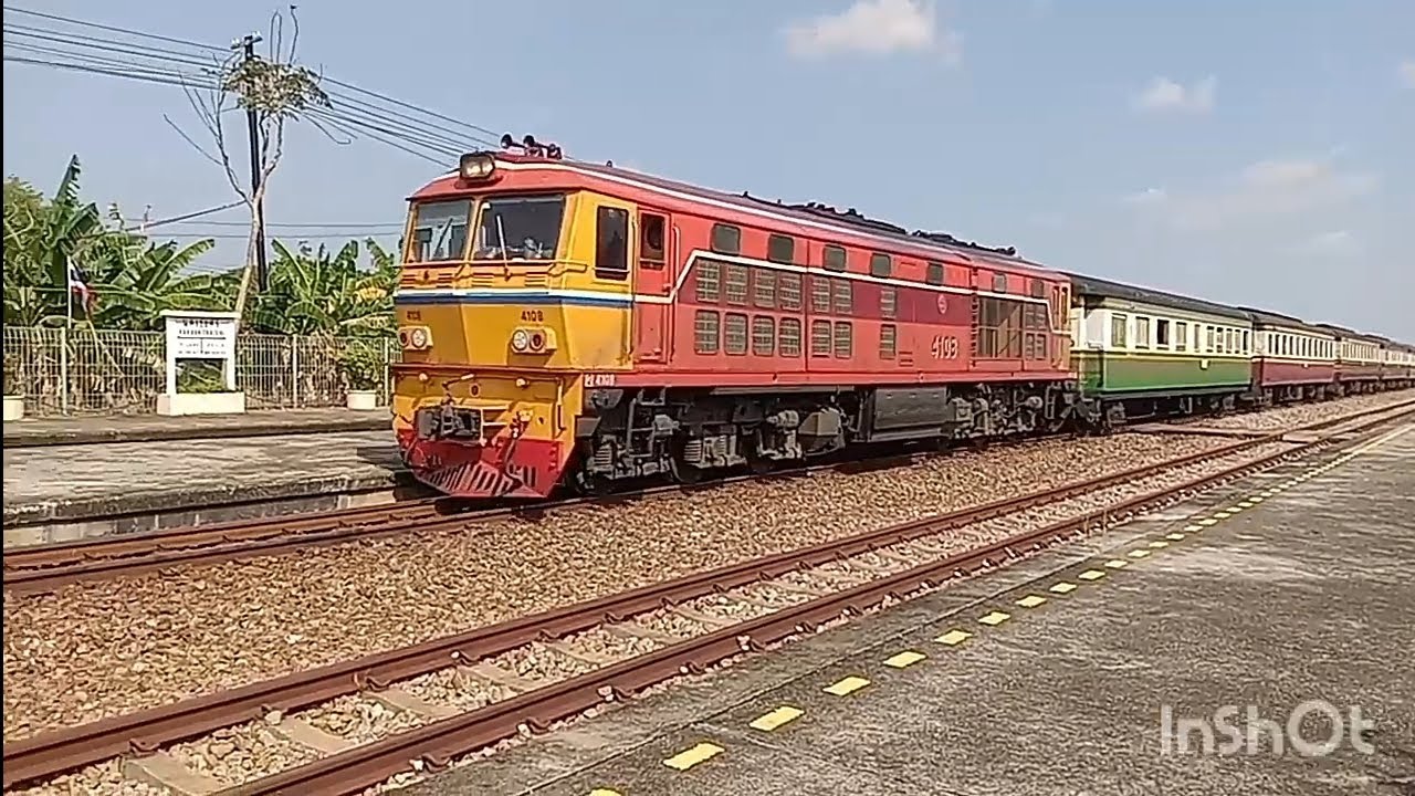 # รถไฟไทย # รวมคลิปรถไฟสายใต้หลากหลายขบวน ณ สถานีรถไฟ นครชัยศรี