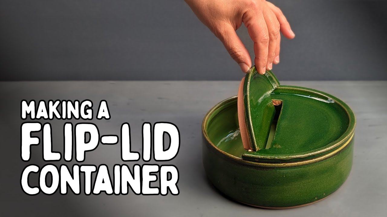 The Hinges on this Flip Top Lid are Ingenious!