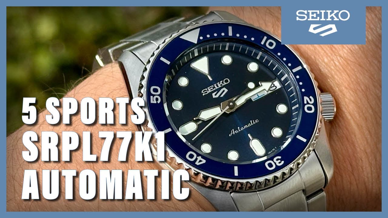 Unboxing The New Seiko 5 Sports SRPL77K1