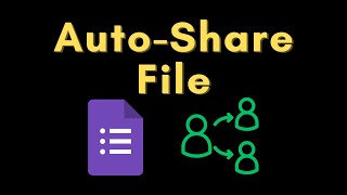 ➤ Automatically Share File with Google Form Respondents