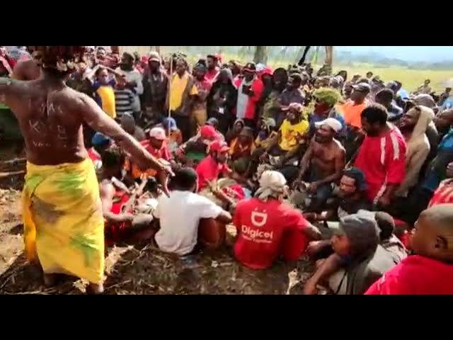 PAUL MAWA FIRST RALLY SPEECH AT TELGA STATION