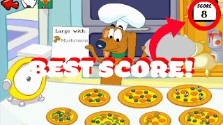 Jumpstart 1st Grade (1995) My BEST Scores In The Pizza Game! Part 16