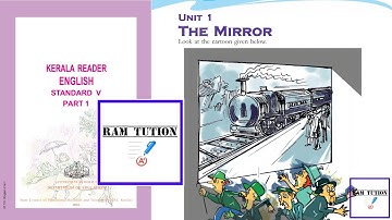 SCERT CLASS 5 ENGLISH UNIT 1 [ THE MIRROR ]  |  2020