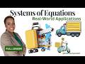 Systems of Linear Equations with Real-World Application