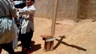 Viacrucis viviente en la Unidad Educativa Municipal Maestra Carmen Haydee Valdivieso Parte 4