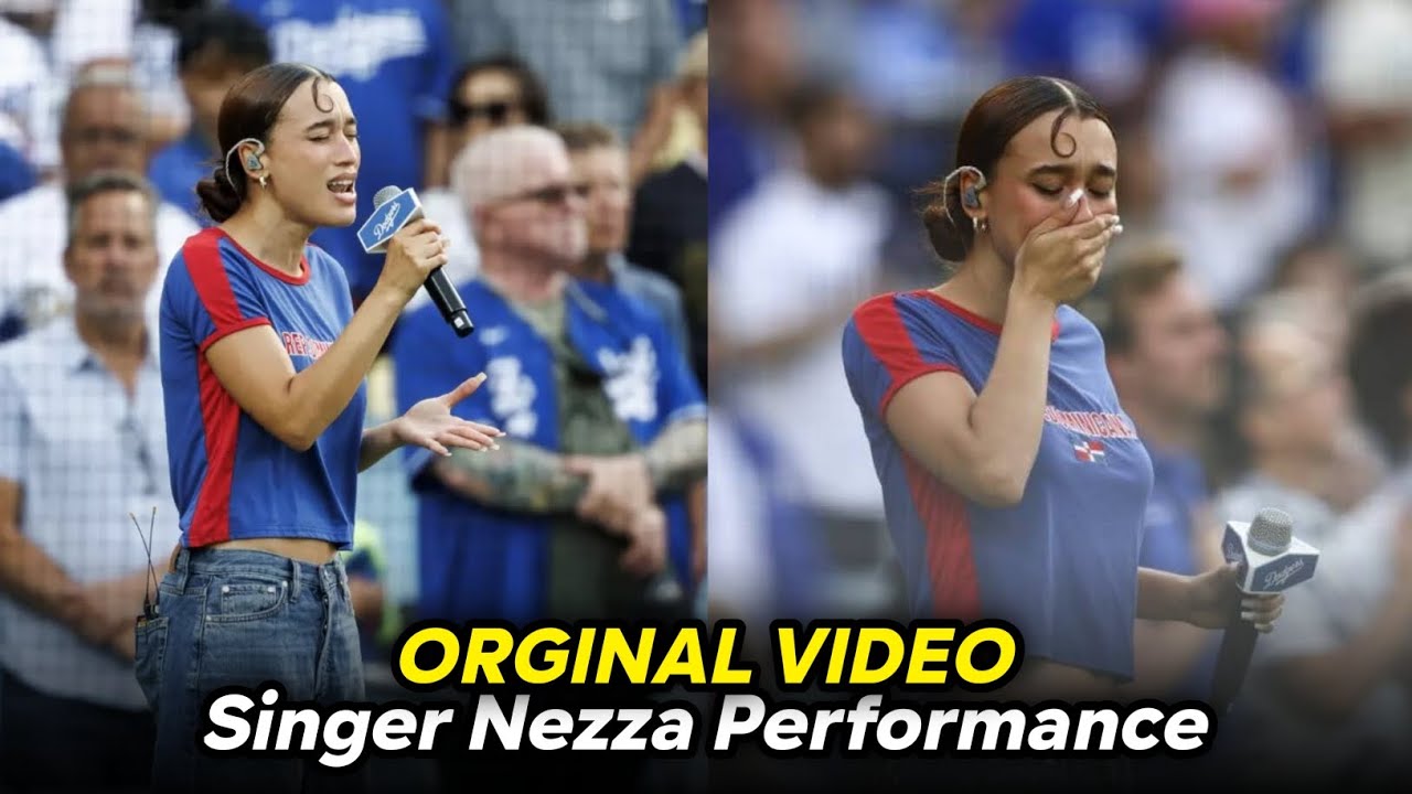 Singer Nezza performs U.S. national anthem in Spanish despite being ...