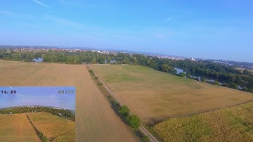 850m FPV Medium Range Test - Taranis Q X7 + Frsky XSR + TBS Unify Race HV 200mW
