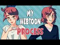 making a webtoon: my process