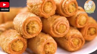 Potato Roll Samosa|Spicy Samosa Recipe|आलू का समोसा|@LucknowkaZayka619