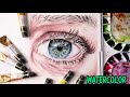 watercolor painting :🔥How to Paint for beginners 🔥/Drawing Portrait tutorial #Watercolor #painting