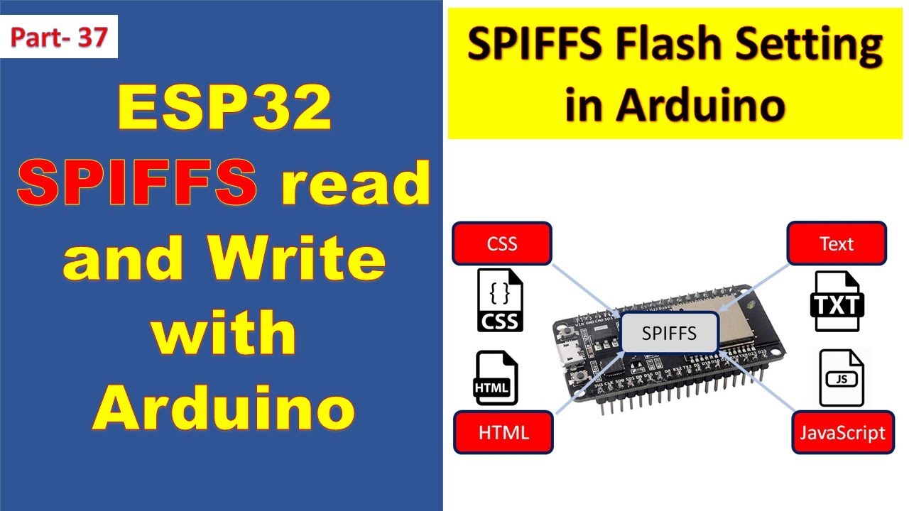 Esp8266 SPIFFS for begineer - projectiot123 Technology Information Website  worldwide