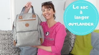 WHAT'S IN MY BAG mon sac à dos à langer OUTLANDER!! - YouTube