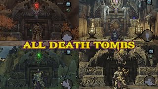 Darksiders 2 Deathinitive Edition | All Death tombs opening + location | all hidden rare talismans