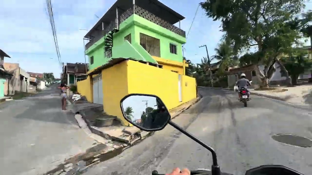 Mais um #motovlog até meu trampo e um Hilário com meu irmão #moto 