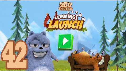 Grizzy and the Lemmings: Lemming Launch - Gameplay walkthrough Part 42 (Android, IOS)