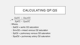Bonus Lecture: Tricuspid Atresia and Qp:Qs Equation (2/2)
