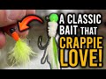 Crappie fishing with a classic bait