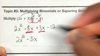 Week 5 Study Guide - Topic 3