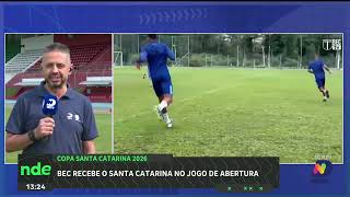 Times de Blumenau vivem expectativa para estreia na Copa Santa Catarina