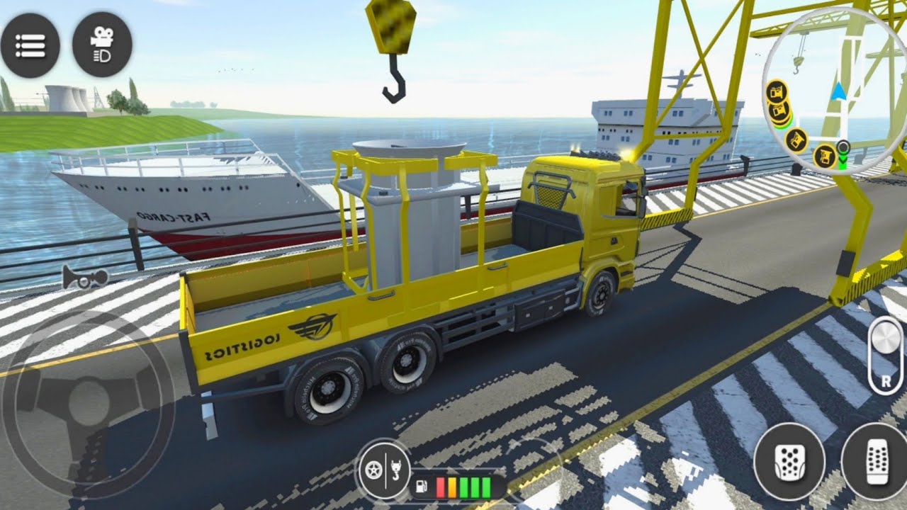 Logistic Truck Hydro Fan Transport | Truck Drive Simulator 2020 Gameplay HD