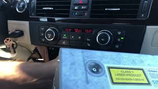 BMW E90/92/93/91 head unit removal LCI CIC 2009-2013