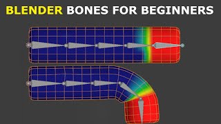 Blender Bones For Beginners  EASY