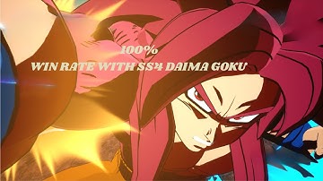 100% WIN RATE WITH SSJ4 DAIMA GOKU IS UNSTOPABLE (DRAGON BALL SPARKING ZERO GAMEPLAY)