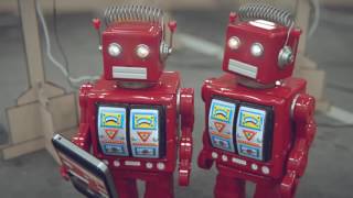 Классный прикольный мультфильм про роботов пародирующих нашу жизнь. Рекомендую!!!