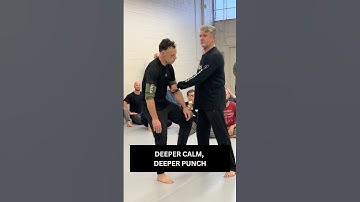 Deeper calm, deeper punch