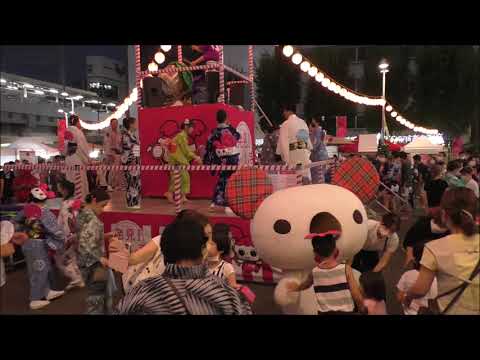 【大東京音頭】　2022年パンダ広場盆踊り１８　下町上野ふるさと盆踊り大会