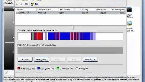 Defragmenting The Hard Drive Is One Way On How To Make Your Computer Faster