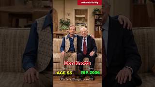 Three's Company Cast Then vs Now (47 Years Later) 😲 #shorts