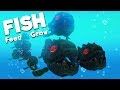 RAISING A DEADLY ROBOT FISH FAMILY! | Feed and Grow Fish