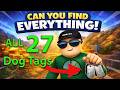 HOW TO FIND ALL 27 DOG TAGS *Can You Find Everything* (Roblox)