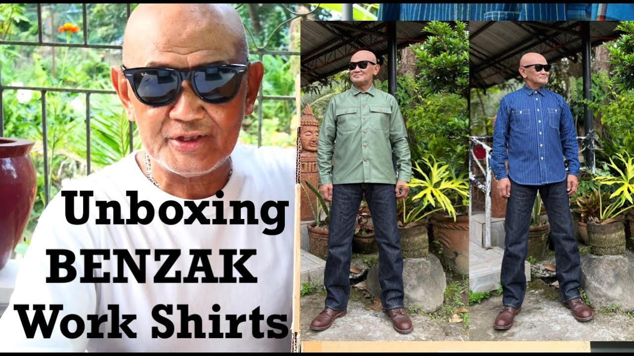 UNBOXING & PRODUCT REVIEW OF BENZAK WORK SHIRTS (Olive Green Army & Wabash)