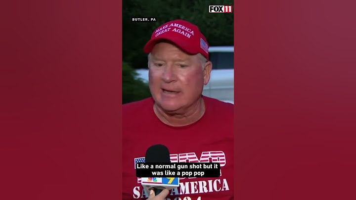 Trump rally attendees share shooting experience