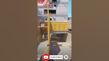 Easy Way To Smoke Ramp Vertigo  #cs2clips #cs2 #cs2update #csgoclips #gaming #cs2nades   #games