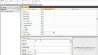 RBCS - Access 2007 - Making changes to the table structure (02.2)
