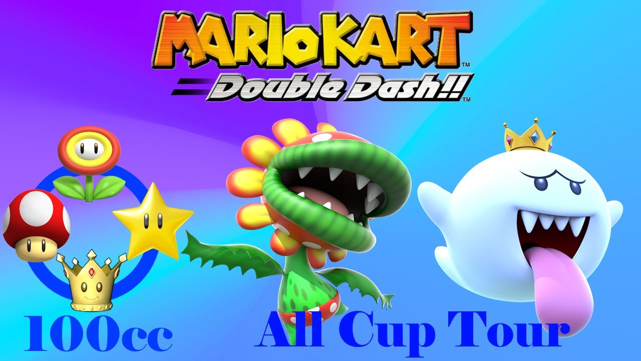 Mario Kart Double Dash All Cup Tour 100cc (Petey Piranha & King Boo)