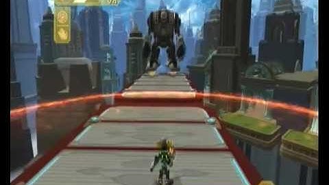 R&C: Up Your Arsenal HD Walkthrough - Metropolis (Boss: Giant Klunk)