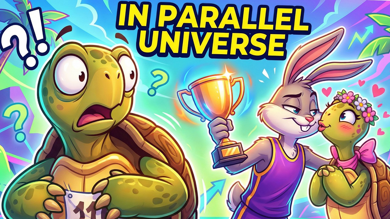 Hare 🐇 vs Tortoise 🐢 - in an Alternate Universe.