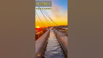 آيات من سورة العنكبوت بصوت القارئ الشيخ عبد الرحمن العبد القادر