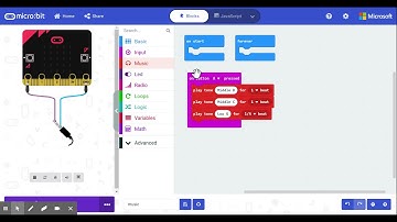 music on makecode