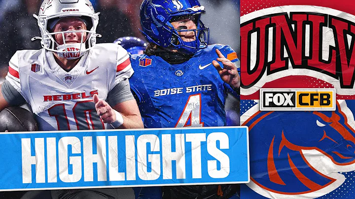 UNLV Rebels vs. Boise State Broncos Mountain West Championship Highlights | FOX College Football
