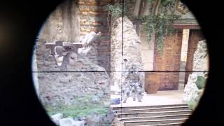 MW3 Sniper Double kill with one shot